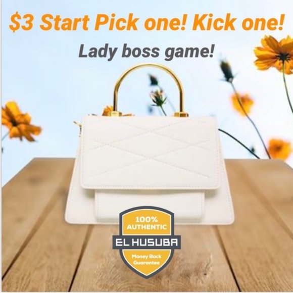 $3 Pick One,Kick One Lady Boss Game W Eser LV, Prada, Gucci,Chanel and more🏆🔥 - Picture 1 of 8